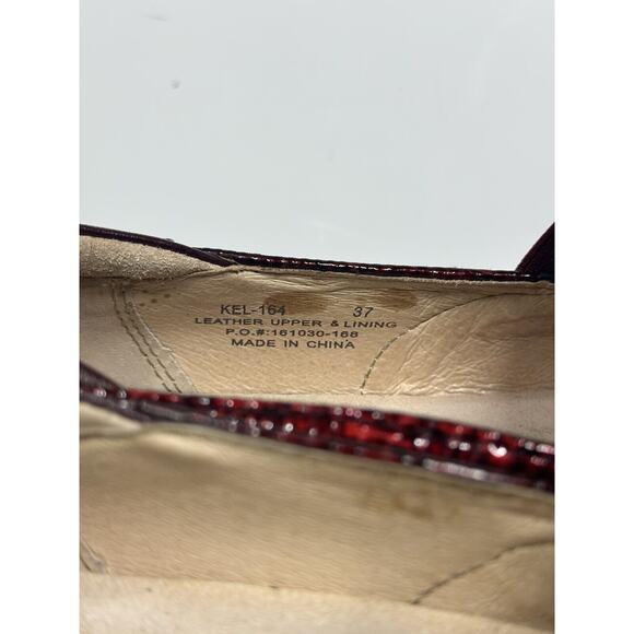 Alegria Keli Pro Garnet Snake Professional Slip On Mules Nursing Clogs W6 EU37 - Picture 6 of 9